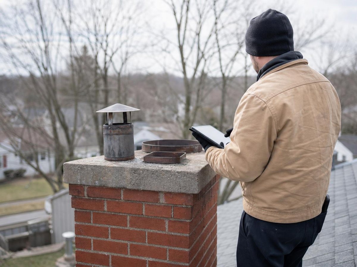 Thayer Chimney Repair work in Glastonbury